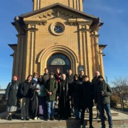 В эти выходные Клуб православной молодёжи посетил Свято-Николаевский приход в селе Курганово